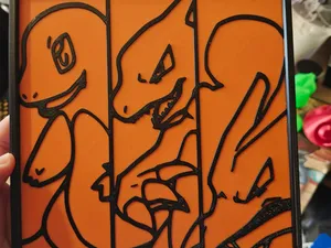 Charmander Evolution Wall Art