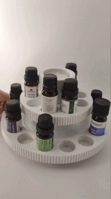 Essential Oils Rotating Display, Storage,Organizer
