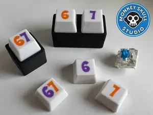 67 Dual / Single Key Clicker Fidget