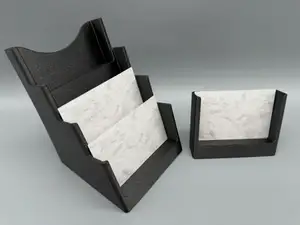 Edle Design Visitenkarten Ständer ein + vier fach.
