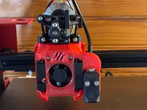 Dragon burner shroud with BTT Eddy mount