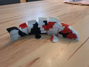 Articulated KOI fish