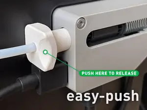 Easy-Push PTFE Tube Release Button