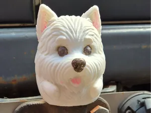 Cute West Highland Terrier Tow Ball Cover