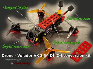 Drone - Volador VX 3.5 - DJI O4 conversion kit