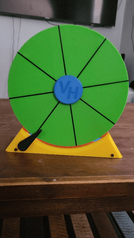 Spin the wheel roulette