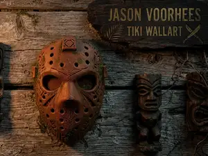 Jason Voorhees Tiki Wallart