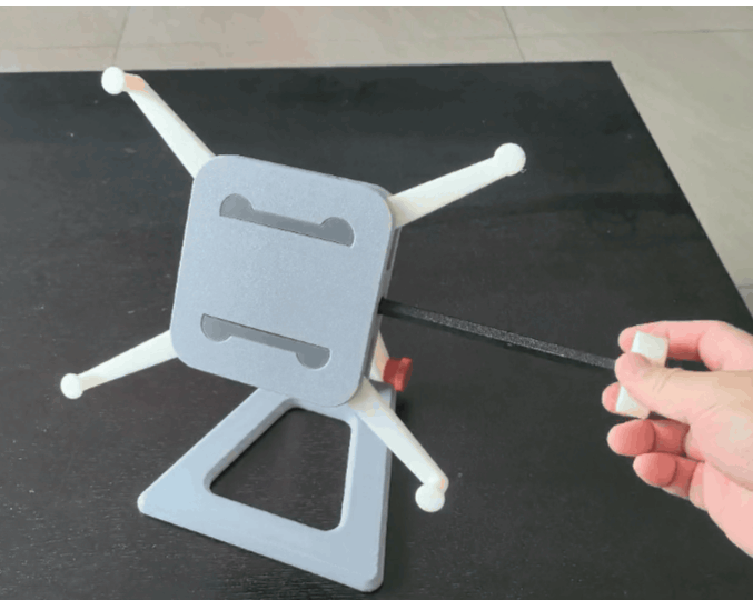 Worm Gear Self-Locking Tablet Stand