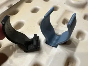 Plastic folding table leg replacement clip hook