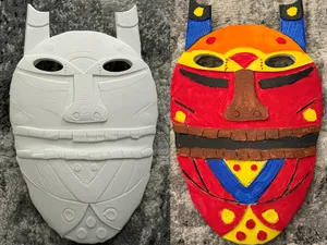 African Tribe Style Mask