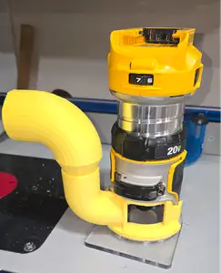Sawdust Extraction Module for DeWalt Router