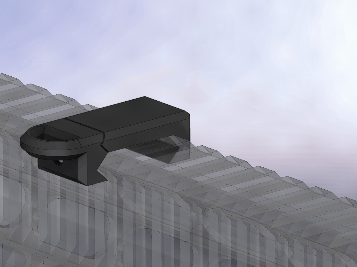 Picatinny Rail Charm Mount