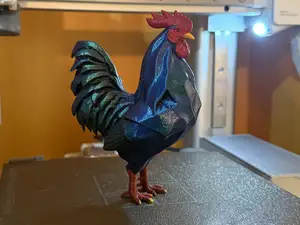 Low Poly Rooster