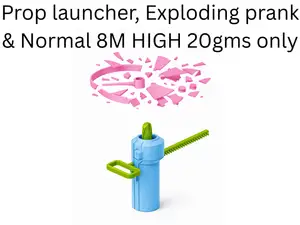 Propeller launcher Exploding prank& normal 8M HIGH