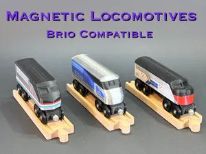 Magnetic Locomotives BRIO compatible