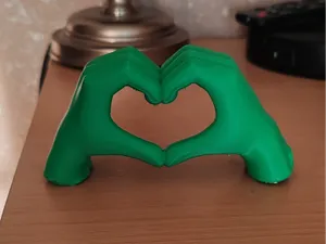 Hands with heart