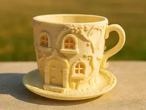 Märchenhafte Häusertasse – Zauber zum Anfassen