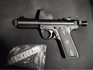 MKIV 22/45 Picatinny Rail W/ Front Sight Mount