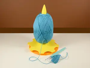Держатель клубка для пряжи: 3D-модели и STL