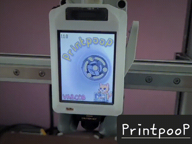 PrintpooP – Smart Display for A1 & A1 Mini