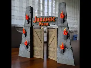 Jurassic Park Entrance