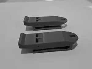 Safety Whistle with Handsfree Lapel/Collar Clip