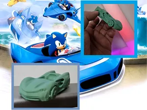 Sonic Racing Car 