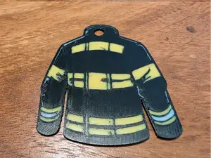 Firefighter Jacket - Keychain