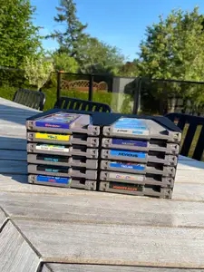 Shelf Inserts for NES games