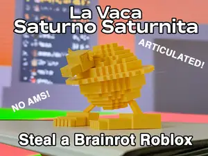 Articulated La Vaca Saturno Satunita Brainrot Rblx