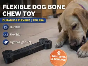 Flexible Dog Bone Toy
