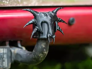 Gothic Remake Sleeper Tow Bar Ball Hitch Cover