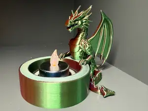 dragon Tea Light Holder