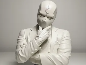 Mr. Knight Suit Bust 