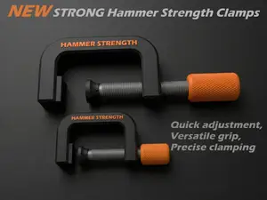 Hammer Strength Clamp, L-XL Size, Strong