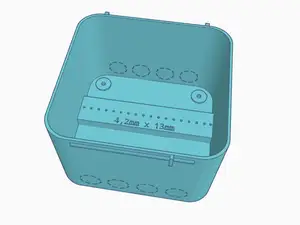 Simple 8-Slot Fuse Box for ES Circuit Breakers