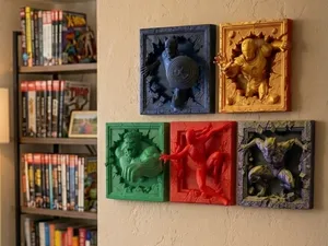 Hulk 3D Wallart