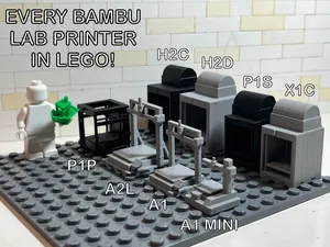 Complete Bambu Lab Brick 3D Printer Collection