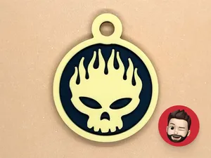 Bands The Offspring keychain