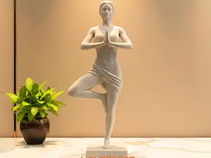 Serenity Tree Pose Yoga Statue 