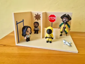 Backrooms Diorama