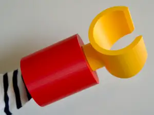 Cosplay Legos style Brick MiniFigure Hand