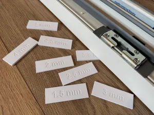 Spacers 1.5 - 5mm for windows & doors installation