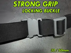 Strong Grip Locking Strap Buckle - 32 & 50mm