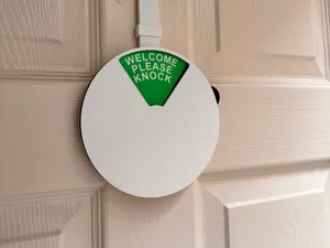 Over-the-Door Office Status Sign – Remix