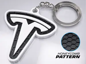 Tesla Keychain