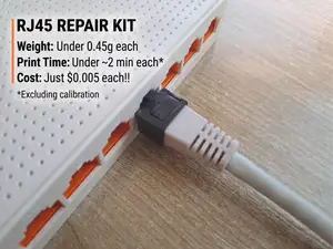Ethernet RJ45 Repair Clip (Origami Edition) v1