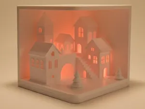 Winter Light Diorama - Christmas Village LED Vol.3