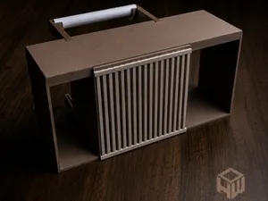 Thermal Printer Stand with Decorative Face Plates