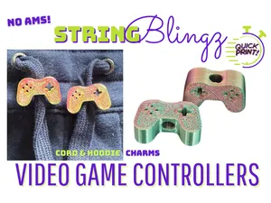 Video Game Controller StringBlingz | Hoodie Charms